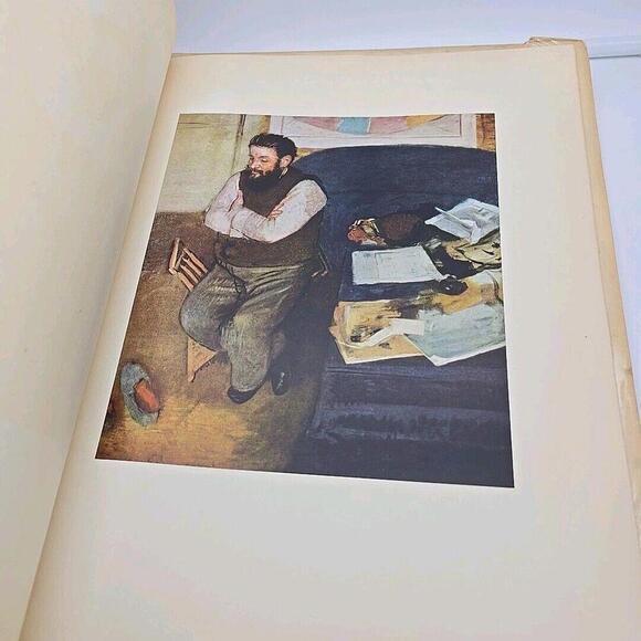 Vintage 1952 Abrams Art Book Degas (1834-1917)‎ 16 Beautiful Full Color Plates - Picture 12 of 16